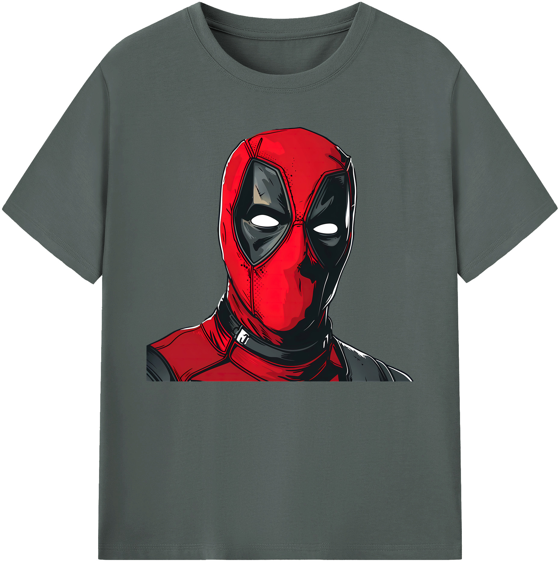 （画像用） Deadpool デッドプール 綿100％ メンズ半袖Tシャツ｜肌触りやわらか＆通気性
